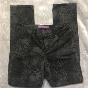 Gloria Vanderbilt Animal Cheetah Print Jeans